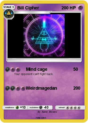 Pokemon Bill Cipher