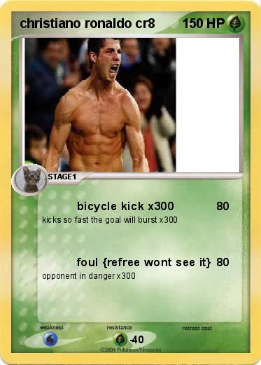 Pokemon christiano ronaldo cr8