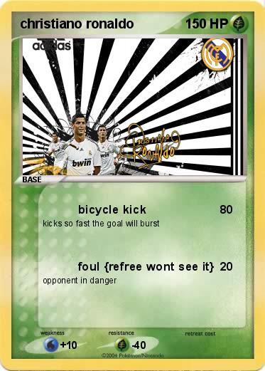 Pokemon christiano ronaldo