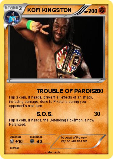 Pokemon KOFI KINGSTON
