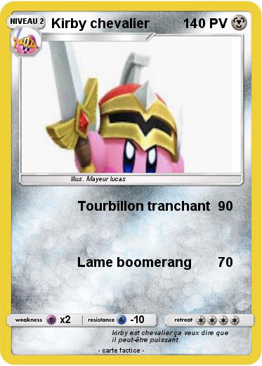 Pokemon Kirby chevalier