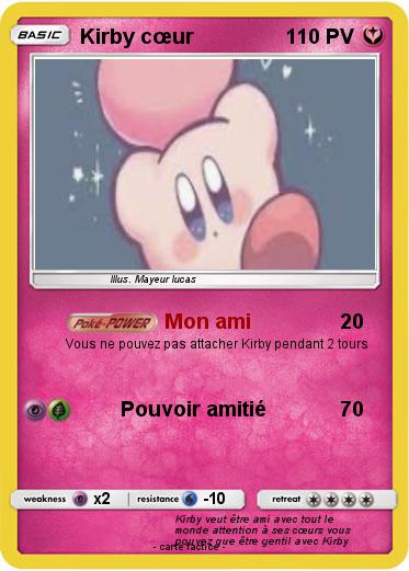 Pokemon Kirby cœur