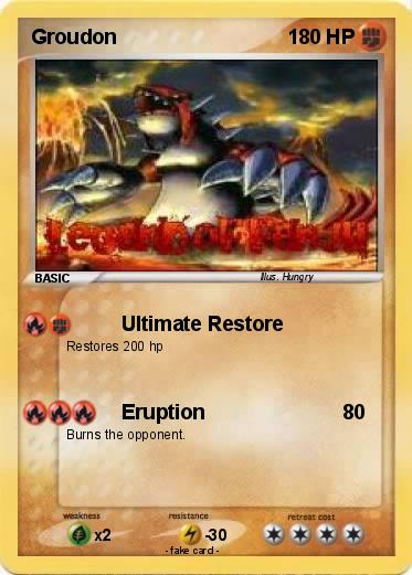 Pokemon Groudon