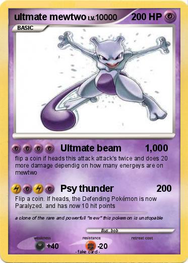 Pokemon ultmate mewtwo