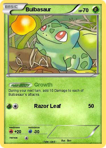 Pokemon Bulbasaur