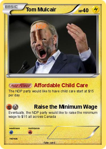 Pokemon Tom Mulcair