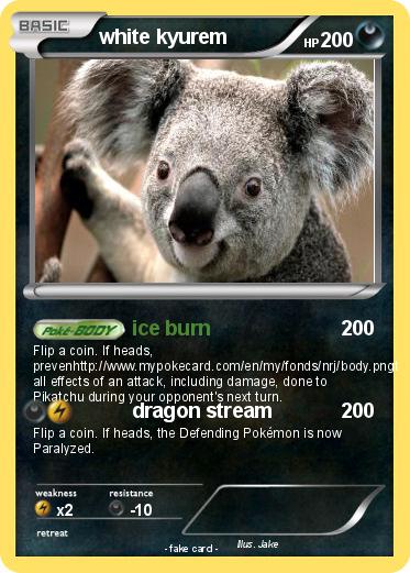 Pokemon white kyurem