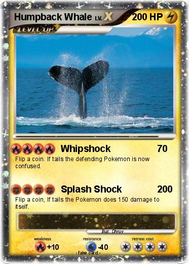 Pokemon Humpback Whale