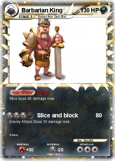 Pokemon Barbarian King