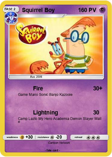 Pokemon Squirrel Boy
