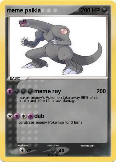 Pokemon meme palkia