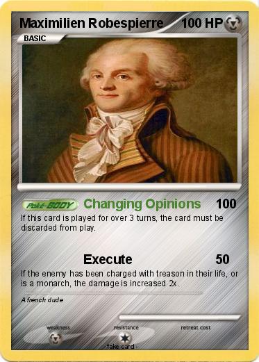 Pokemon Maximilien Robespierre