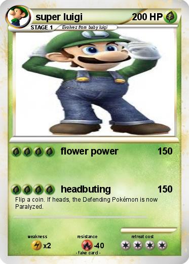 Pokemon super luigi