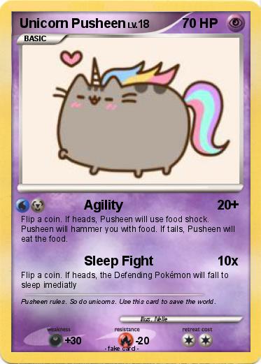 Pokemon Unicorn Pusheen