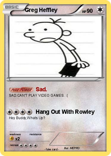 Pokemon Greg Heffley