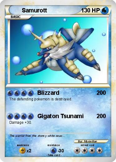 Pokemon Samurott