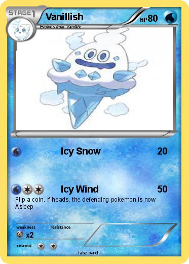 Pokemon Vanillish