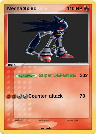 Pokemon Mecha Sonic