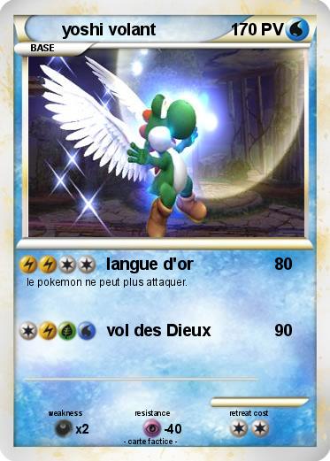 Pokemon yoshi volant