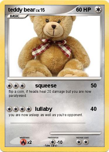 Pokemon teddy bear