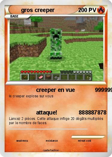 Pokemon gros creeper