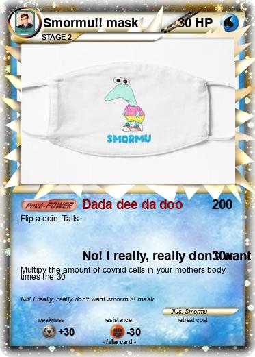 Pokemon Smormu!! mask