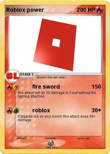 Pokemon Roblox power