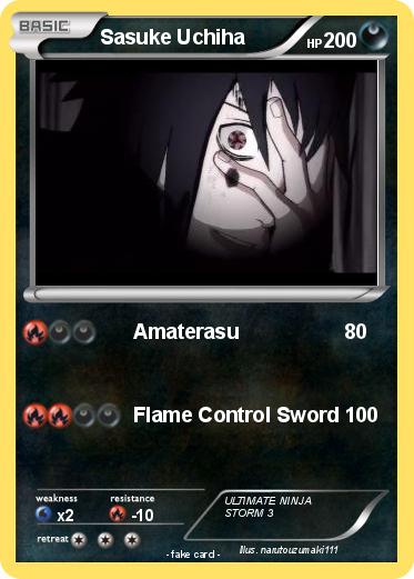 Pokemon Sasuke Uchiha