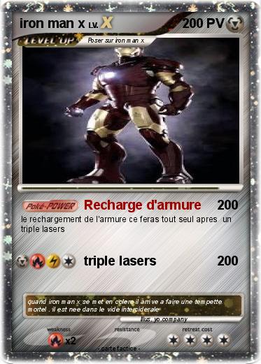 Pokemon iron man x