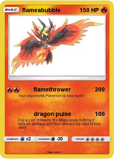 Pokemon flameabubble