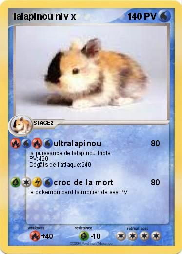 Pokemon lalapinou niv x