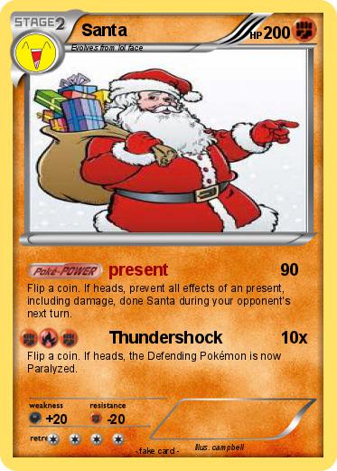 Pokemon Santa