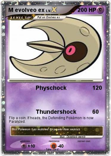 Pokemon M evolveo ex