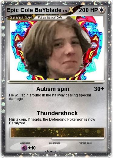 Pokemon Epic Cole BaYblade
