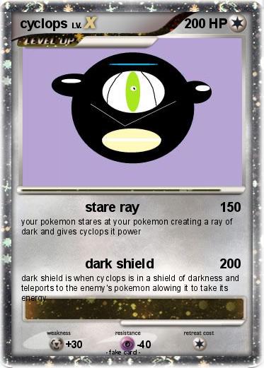 Pokemon cyclops