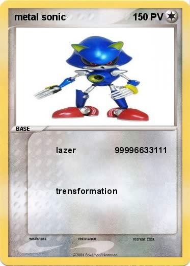 Pokemon metal sonic