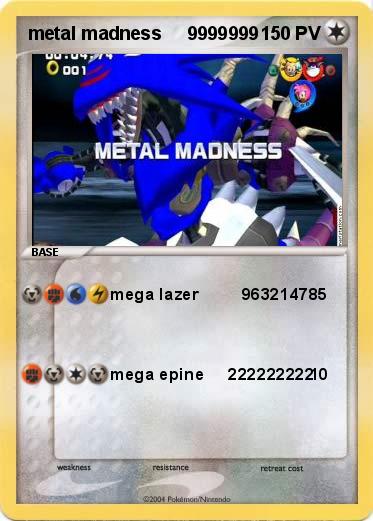 Pokemon metal madness     9999999