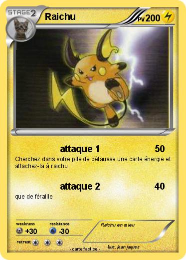 Pokemon Raichu