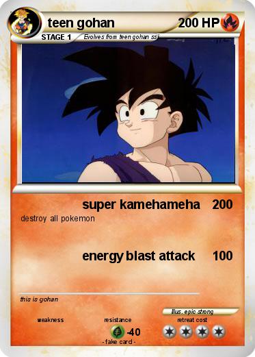 Pokemon teen gohan