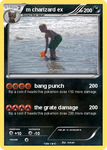 Pokemon m charizard ex