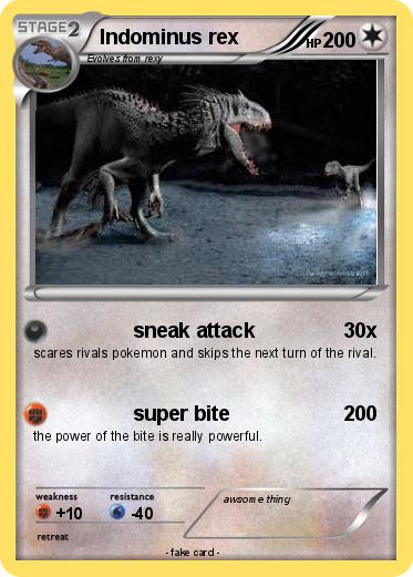 Pokemon Indominus rex