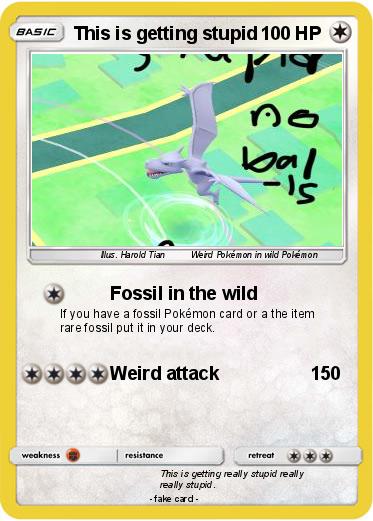 Pokemon This is getting stupid