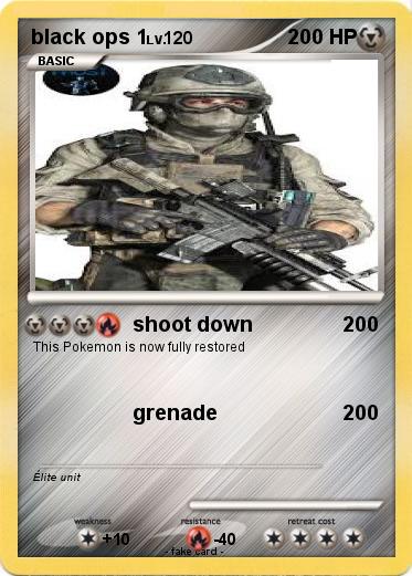 Pokemon black ops 1