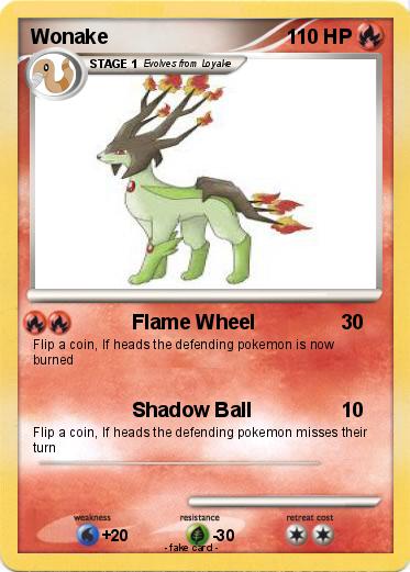 Pokemon Wonake