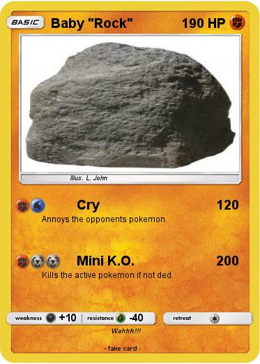 Pokemon Baby "Rock"