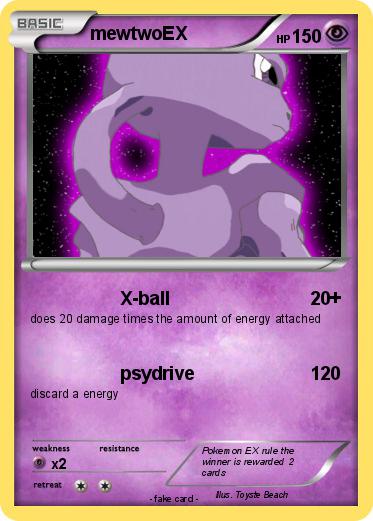 Pokemon mewtwoEX