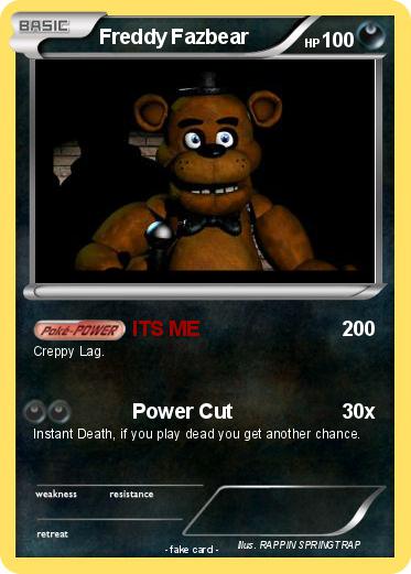 Pokemon Freddy Fazbear