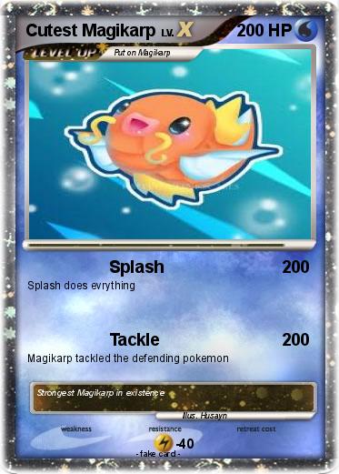 Pokemon Cutest Magikarp