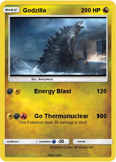 Pokemon Godzilla
