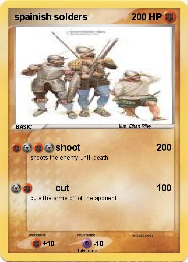 Pokemon spainish solders